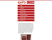 Tablet Screenshot of nutecinc.com